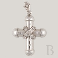 Γυναικείος σταυρός Κ18